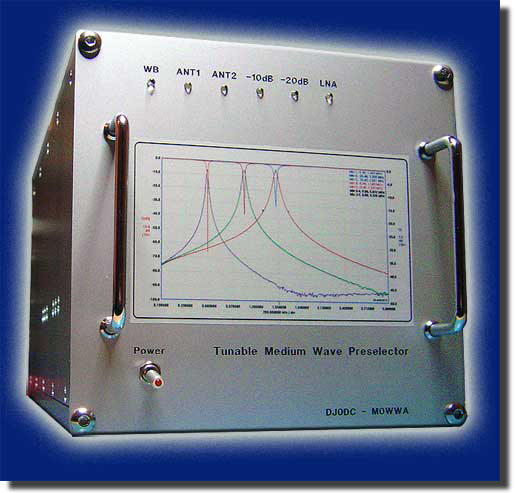 MW band Preselector page.